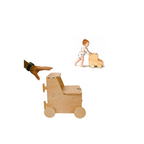 Leea Abenteuer-Ecke, Lernturm, Rutsche, Kreidetafel, Papierrolle, Hochstuhl, Lauflernwagen