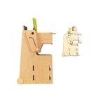 Leea Abenteuer-Ecke, Lernturm, Rutsche, Kreidetafel, Papierrolle, Hochstuhl, Lauflernwagen