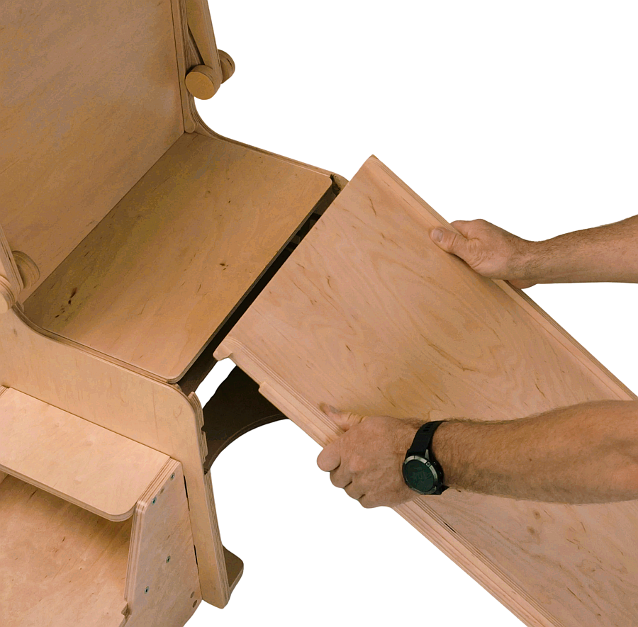 Leea Abenteuer-Ecke, Lernturm, Rutsche, Kreidetafel, Papierrolle, Hochstuhl, Lauflernwagen