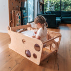 Leea Lernturm mit Rutsche und Kreidetafel