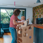 Leea Lernturm mit Rutsche und Kreidetafel