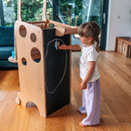 Leea Lernturm mit Rutsche und Kreidetafel