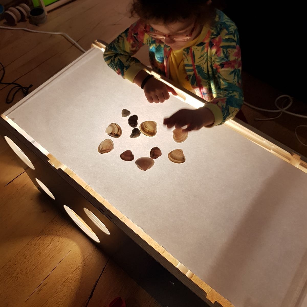 Zubehör: Transparentes Acrylplatte