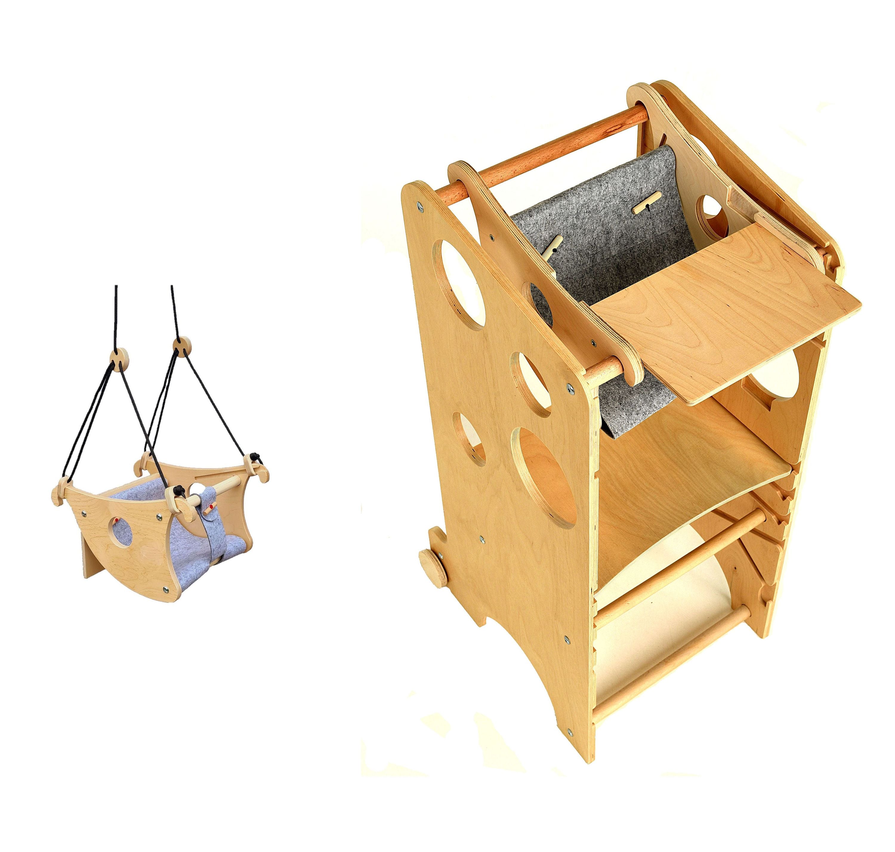 Leea Lernturm mit Rutsche und Kreidetafel