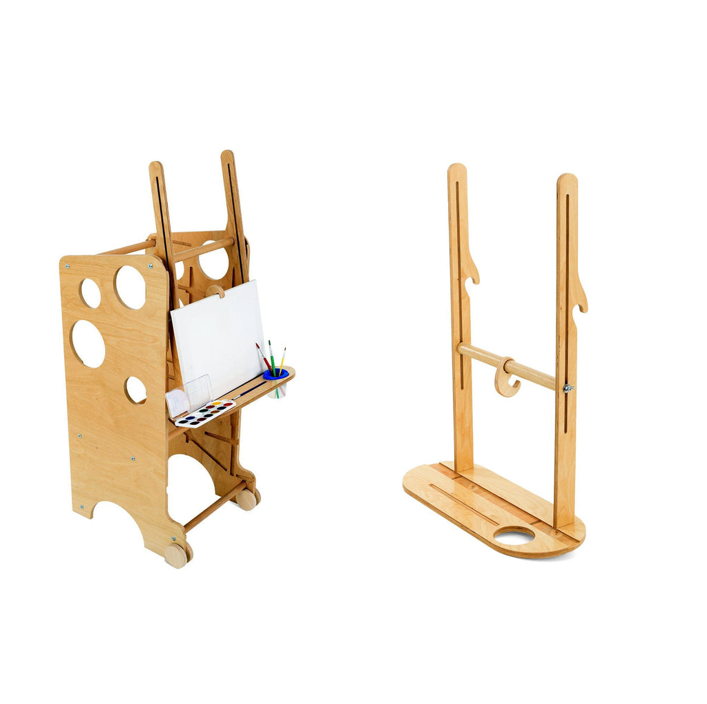 Leea Lernturm mit Rutsche und Kreidetafel