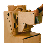 Leea Abenteuer-Ecke, Lernturm, Rutsche, Kreidetafel, Papierrolle, Hochstuhl, Lauflernwagen