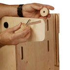 Leea Abenteuer-Ecke, Lernturm, Rutsche, Kreidetafel, Papierrolle, Hochstuhl, Lauflernwagen