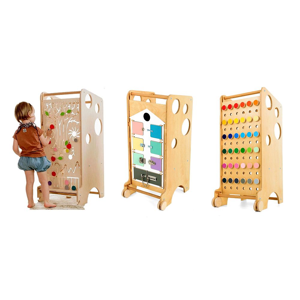 Leea Lernturm mit Rutsche und Kreidetafel