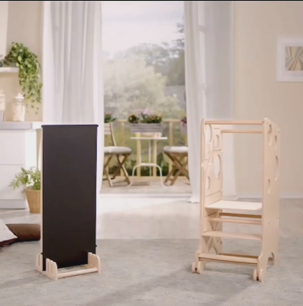 Leea Lernturm mit Rutsche und Kreidetafel