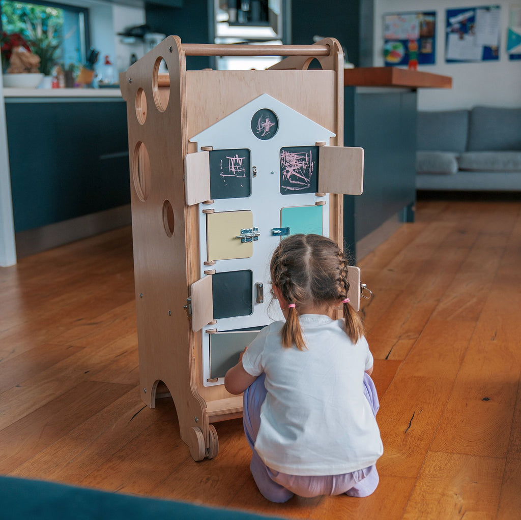 Zubehör: Schlössern-und-Kreidetafel