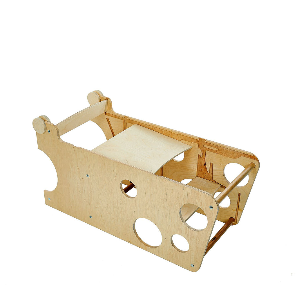 Leea Lernturm mit Rutsche und Kreidetafel