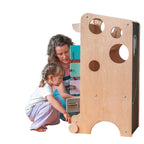 Leea Lernturm mit Rutsche und Kreidetafel