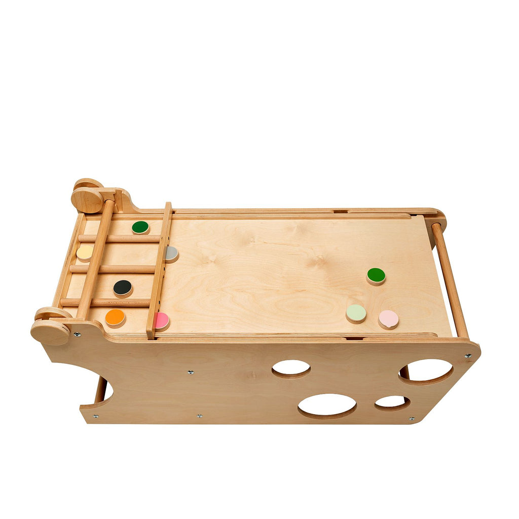 Leea Lernturm mit Rutsche und Kreidetafel