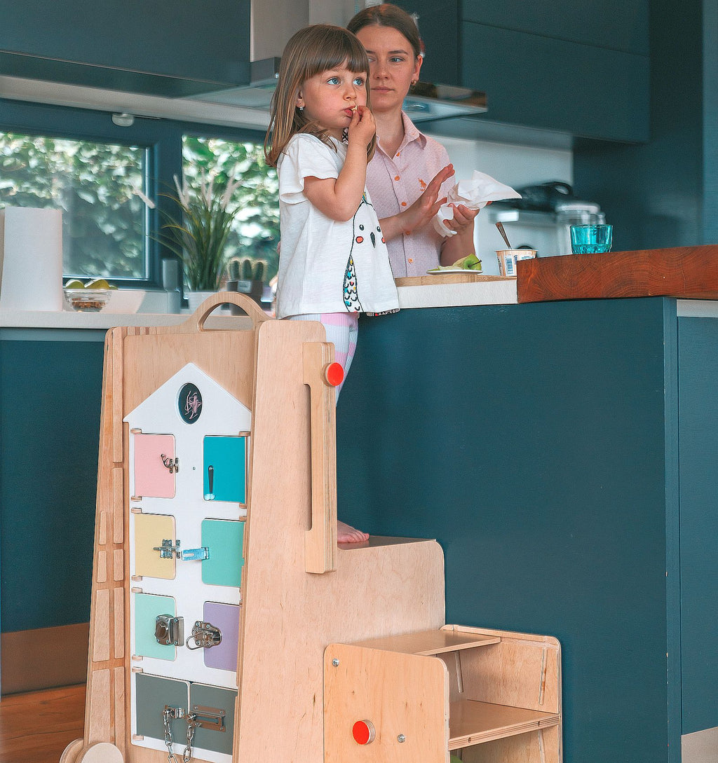 Zubehör: Schlössern-und-Kreidetafel